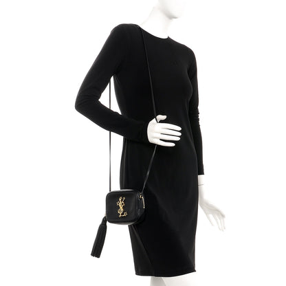 Saint Laurent Nappa Star Monogram Blogger Bag Black 2 of 7