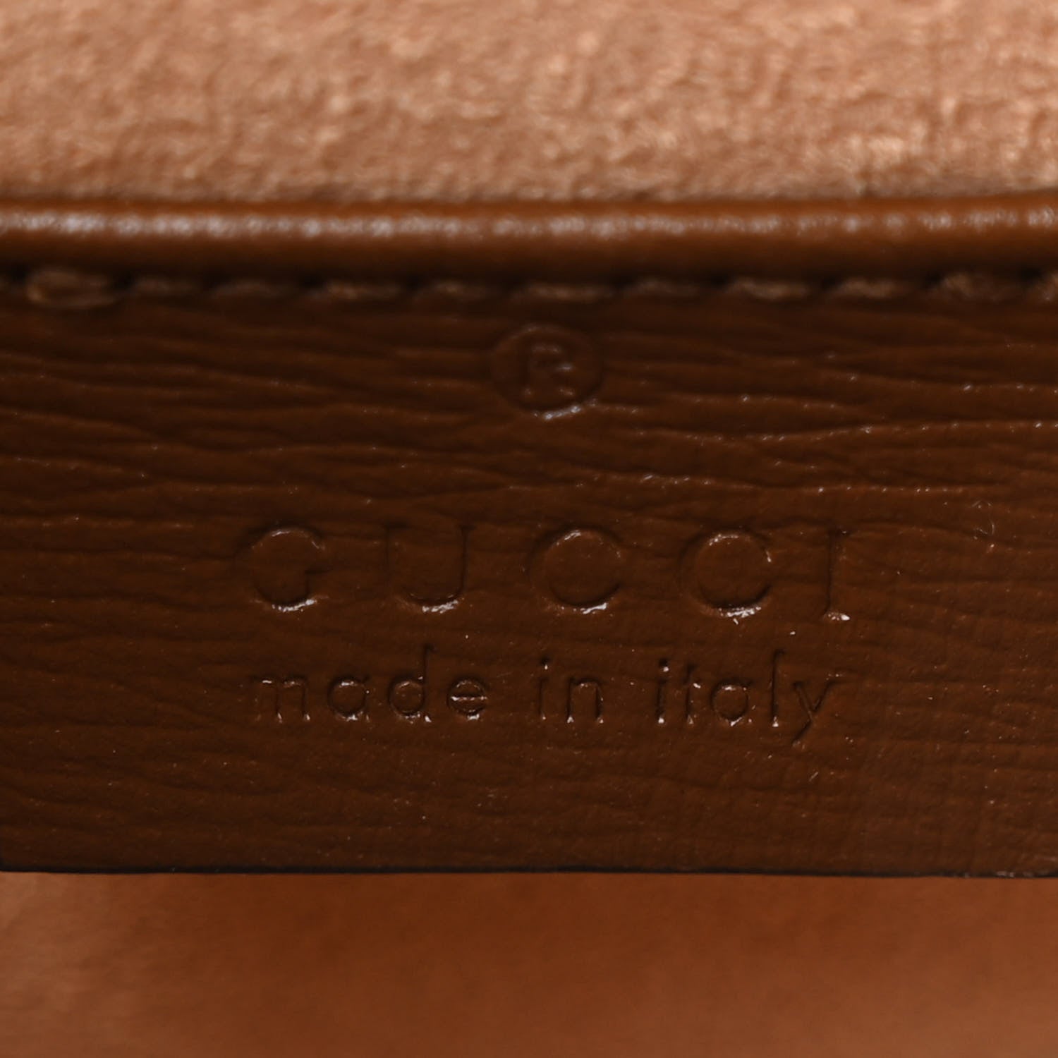 Gucci GG Supreme Monogram Mini Horsebit 1955 Crossbody Bag Beige Brown Sugar 6 of 11