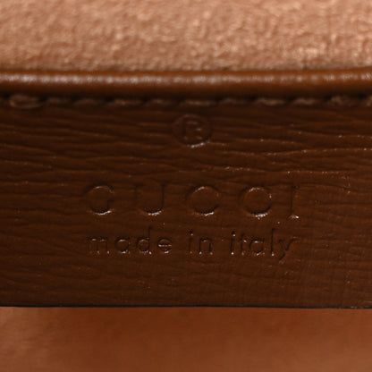 Gucci GG Supreme Monogram Mini Horsebit 1955 Crossbody Bag Beige Brown Sugar 6 of 11