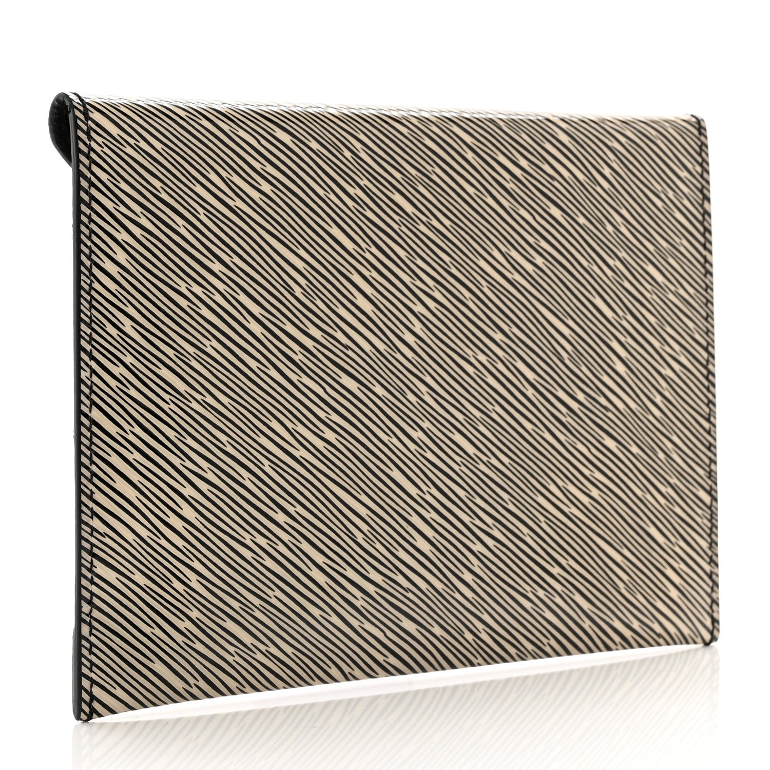 Louis Vuitton Metallic Patent Epi Medium Kirigami Pochette Insert Off White 3 of 6