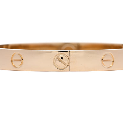 Cartier 18K Yellow Gold LOVE Bracelet 16 4 of 9