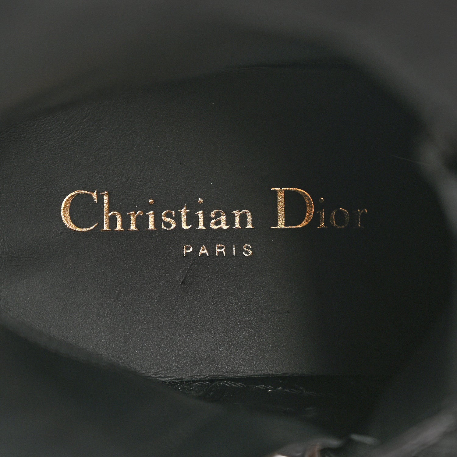 Christian Dior Calfskin Diorquake 25mm Combat Boots 38 Black 6 of 9