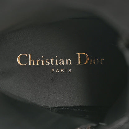 Christian Dior Calfskin Diorquake 25mm Combat Boots 38 Black 6 of 9