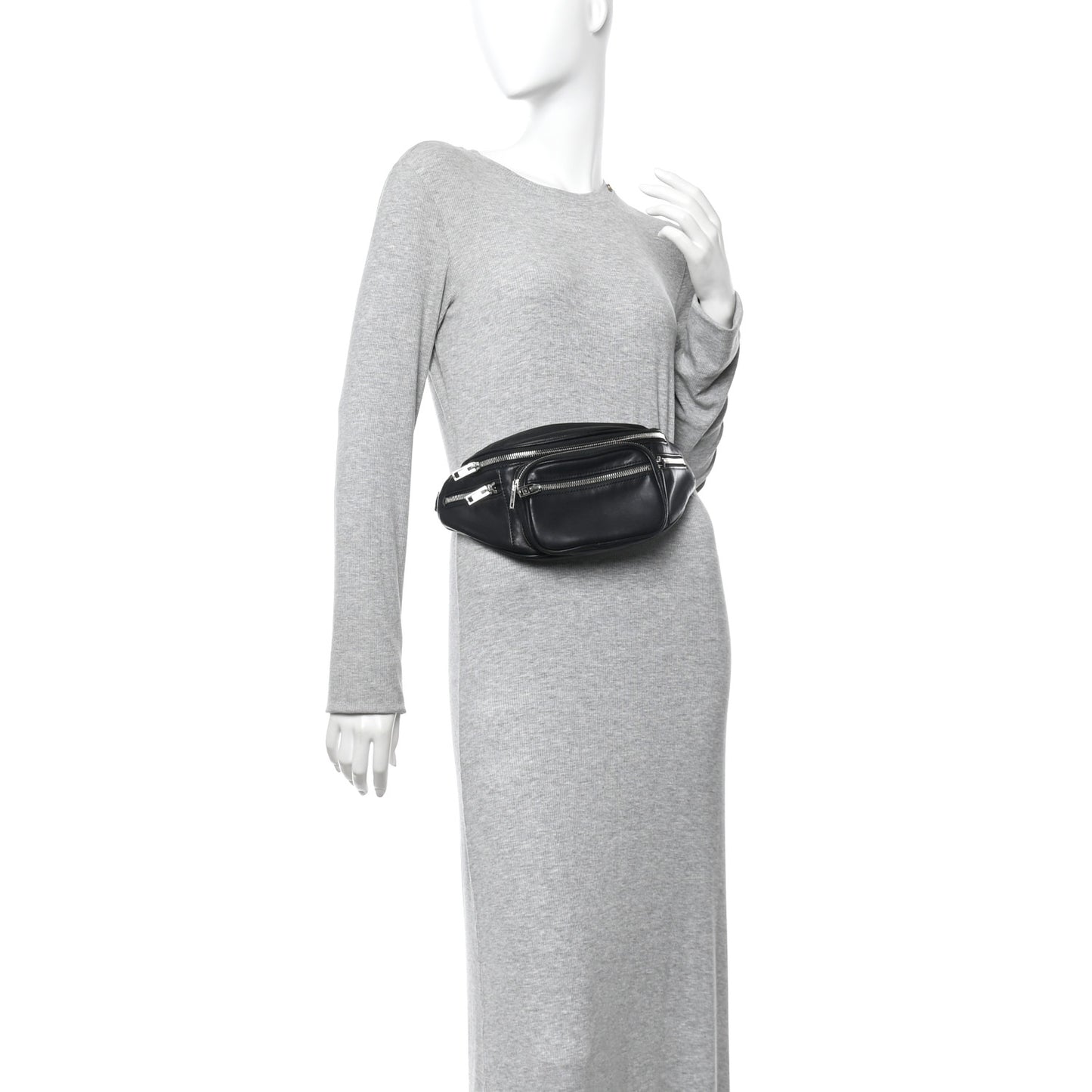 Lambskin Attica Belt Bag Black