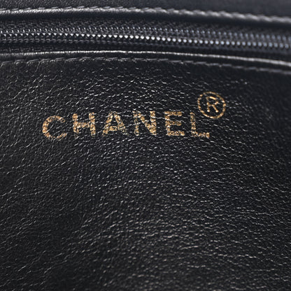 Chanel Lambskin CC Tote Black 6 of 11