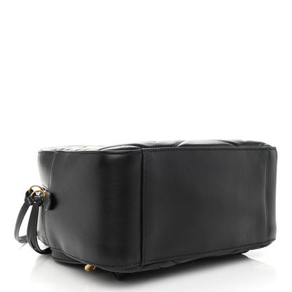 Gucci Calfskin Matelasse GG Marmont Dome Backpack Black 4 of 10