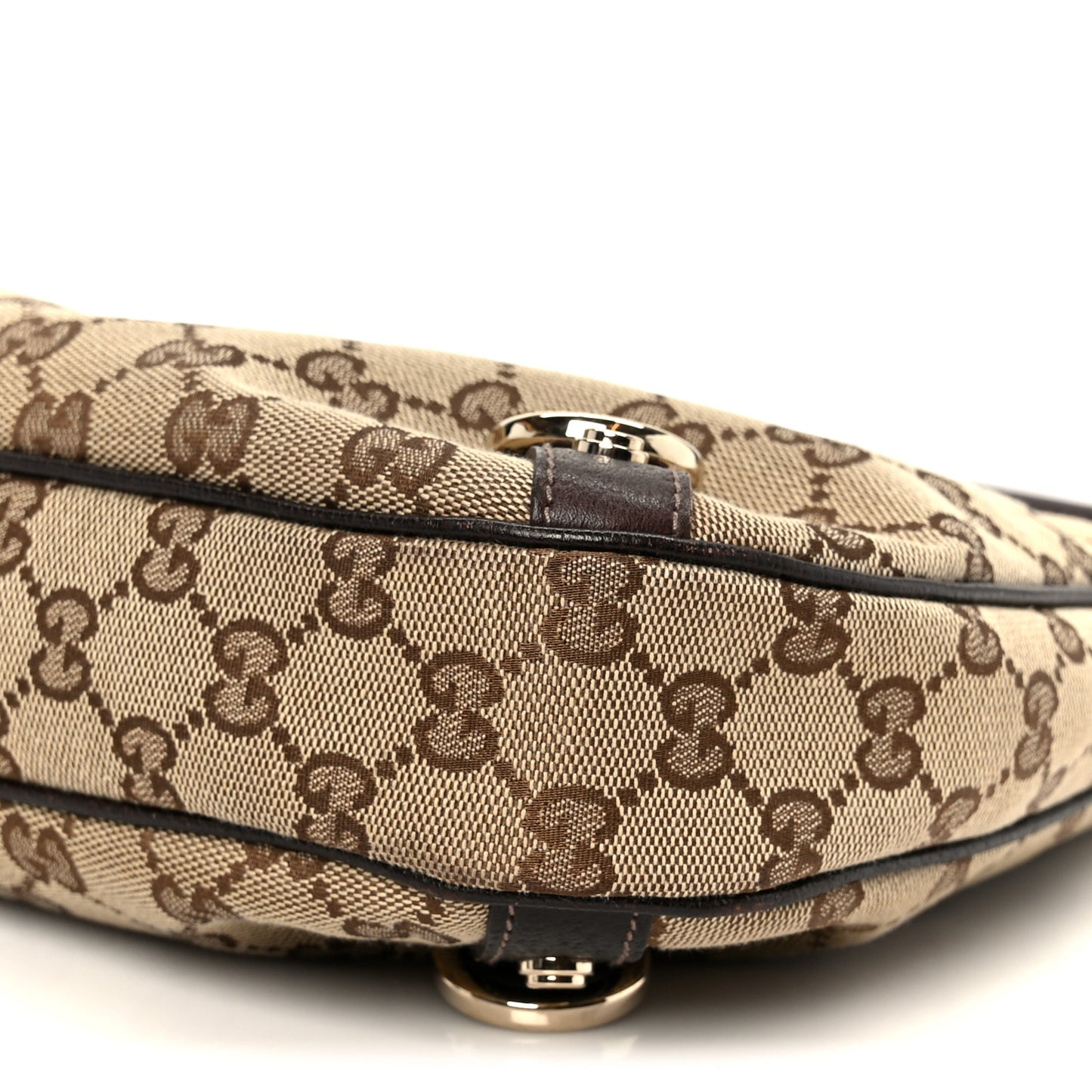 Monogram Medium Abbey D Ring Hobo Brown