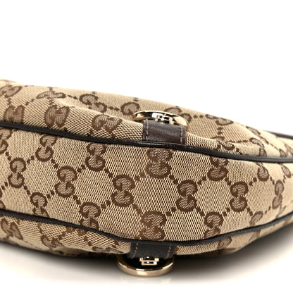 Gucci Monogram Medium Abbey D Ring Hobo Brown 10 of 10