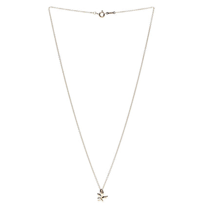 Tiffany 18K Rose Gold Diamond Paloma Picasso Olive Leaf Pendant Necklace 3 of 7