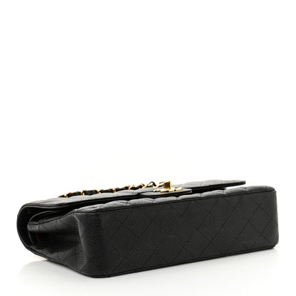 Chanel Caviar Quilted Medium Double Flap Black 4 of 15
