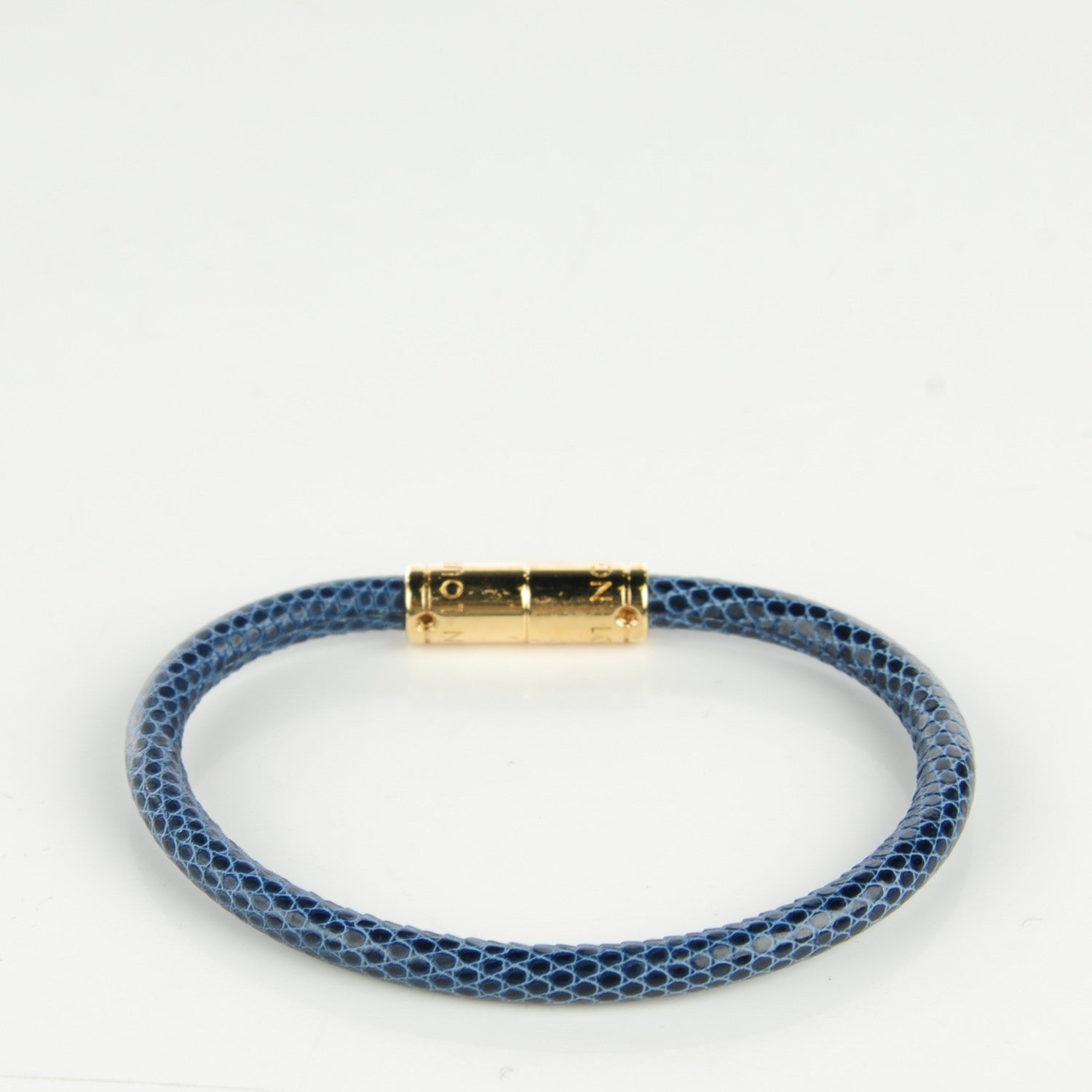 Louis Vuitton Lizard Keep It Bracelet 19 Safran 3 of 5
