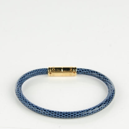 Louis Vuitton Lizard Keep It Bracelet 19 Safran 3 of 5