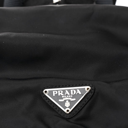 Prada Nylon Vela Medium Backpack Black 8 of 10
