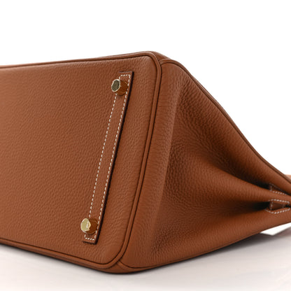 Hermes Togo Birkin 30 Gold 8 of 8