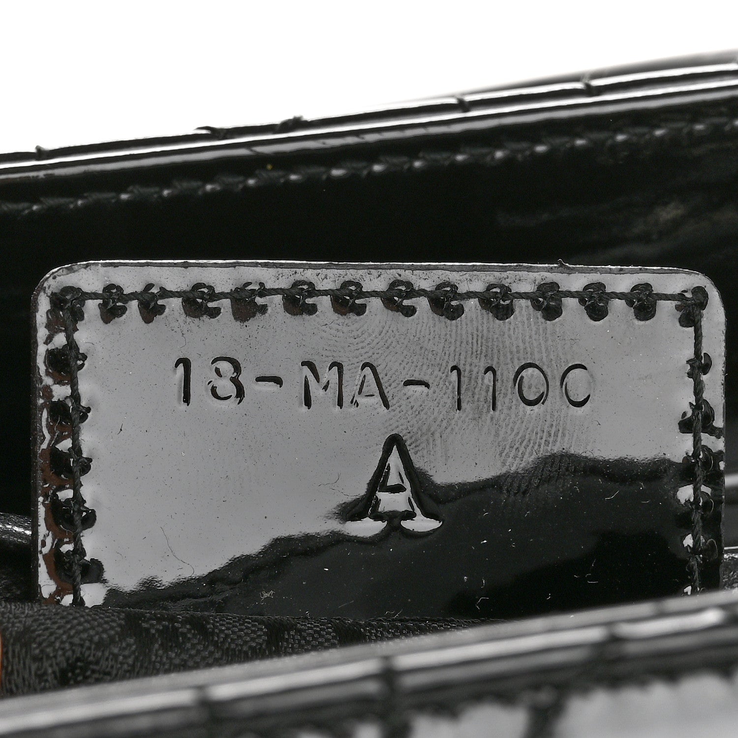 Christian Dior Patent Cannage Medium Lady Dior Black 7 of 13