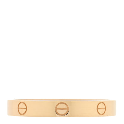 Cartier 18K Yellow Gold 3.5mm LOVE Wedding Band Ring 69 12.5 3 of 5