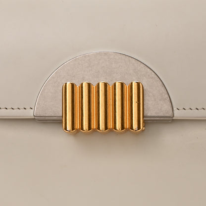 Bottega Veneta Box Calfskin Clutch White 8 of 10