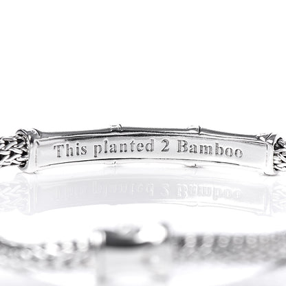 John Hardy Sterling Silver 4mm Bamboo Chain Bracelet 4 of 6