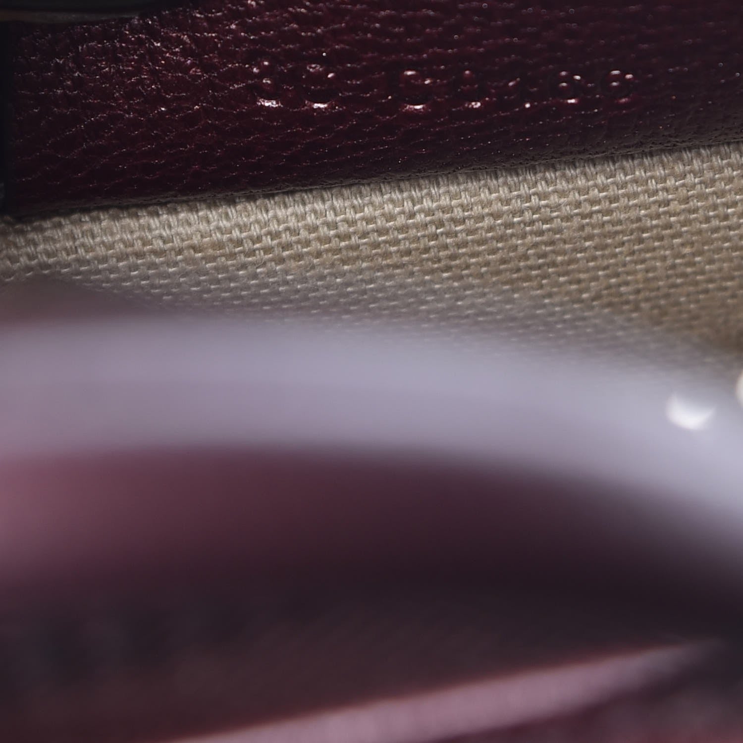 Givenchy Metallic Sugar Goatskin Mini Antigona Oxblood 7 of 14