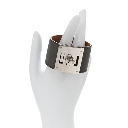 Hermes Swift Kelly Dog Bracelet T1 Etain 2 of 5