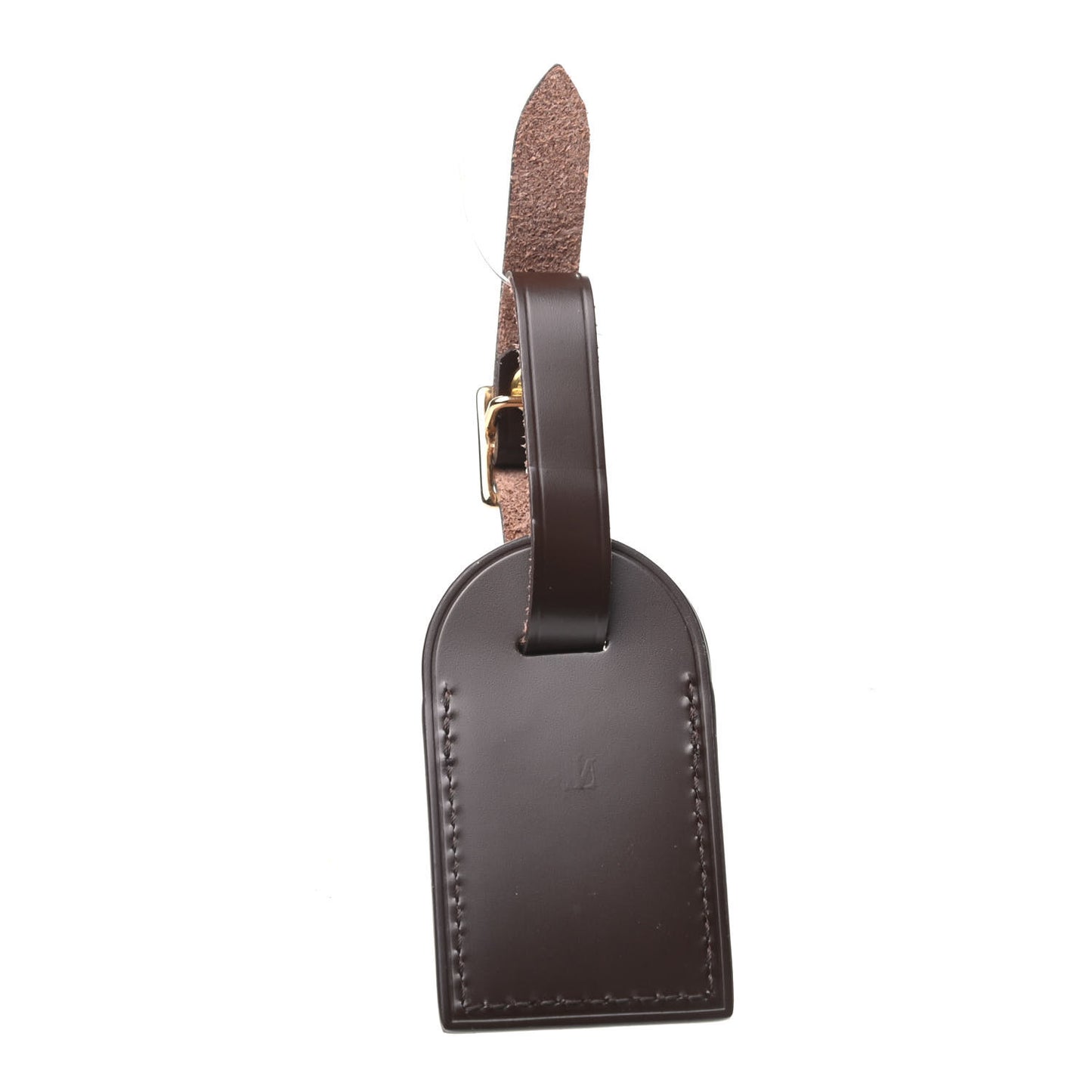 Calfskin Small Luggage Tag Ebene