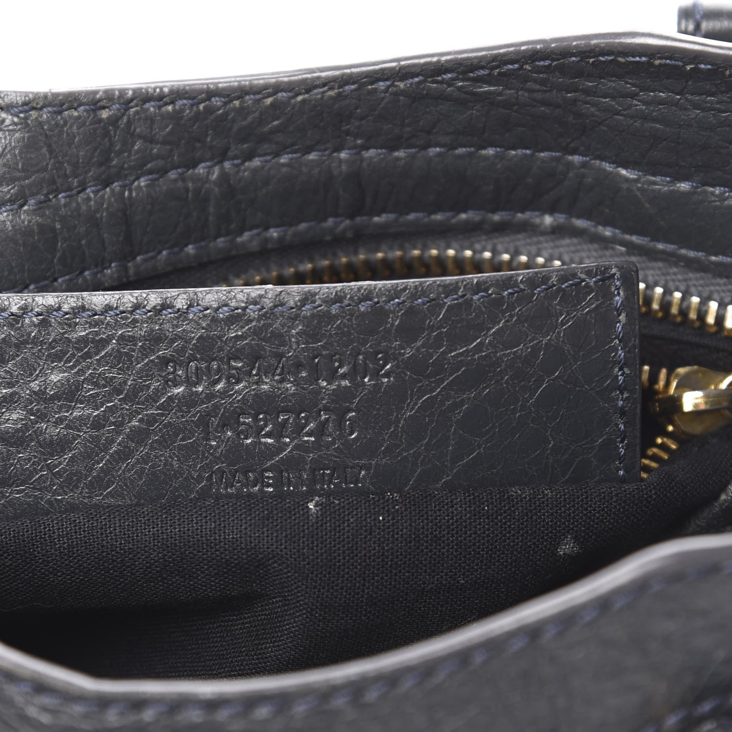 Balenciaga Agneau Giant 12 Gold Hardware Mini City Anthracite 8 of 15