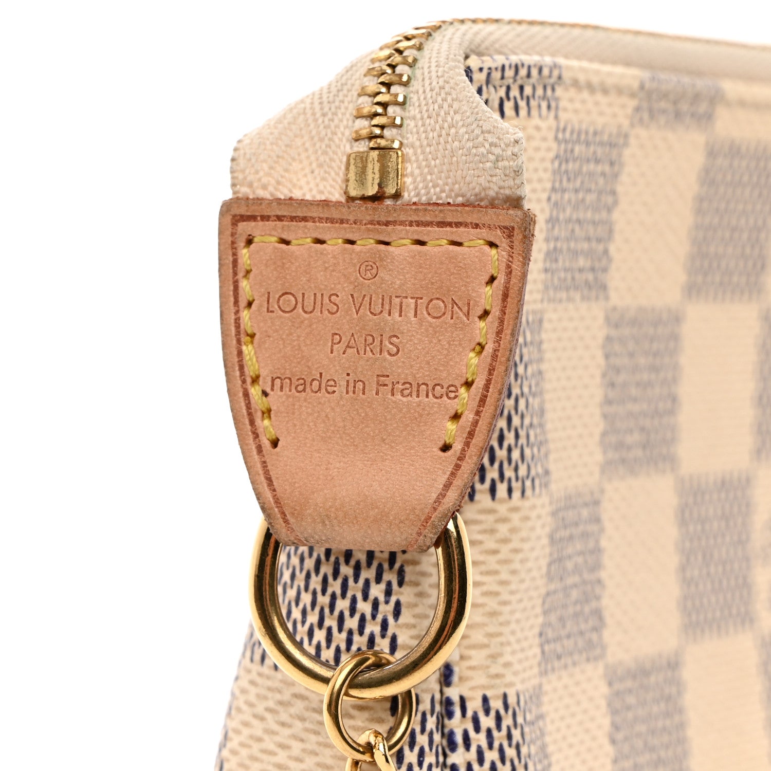 Louis Vuitton Damier Azur Mini Pochette Accessories 6 of 8