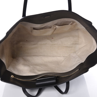 Gucci Pebbled Calfskin Medium Swing Tote Black 5 of 15