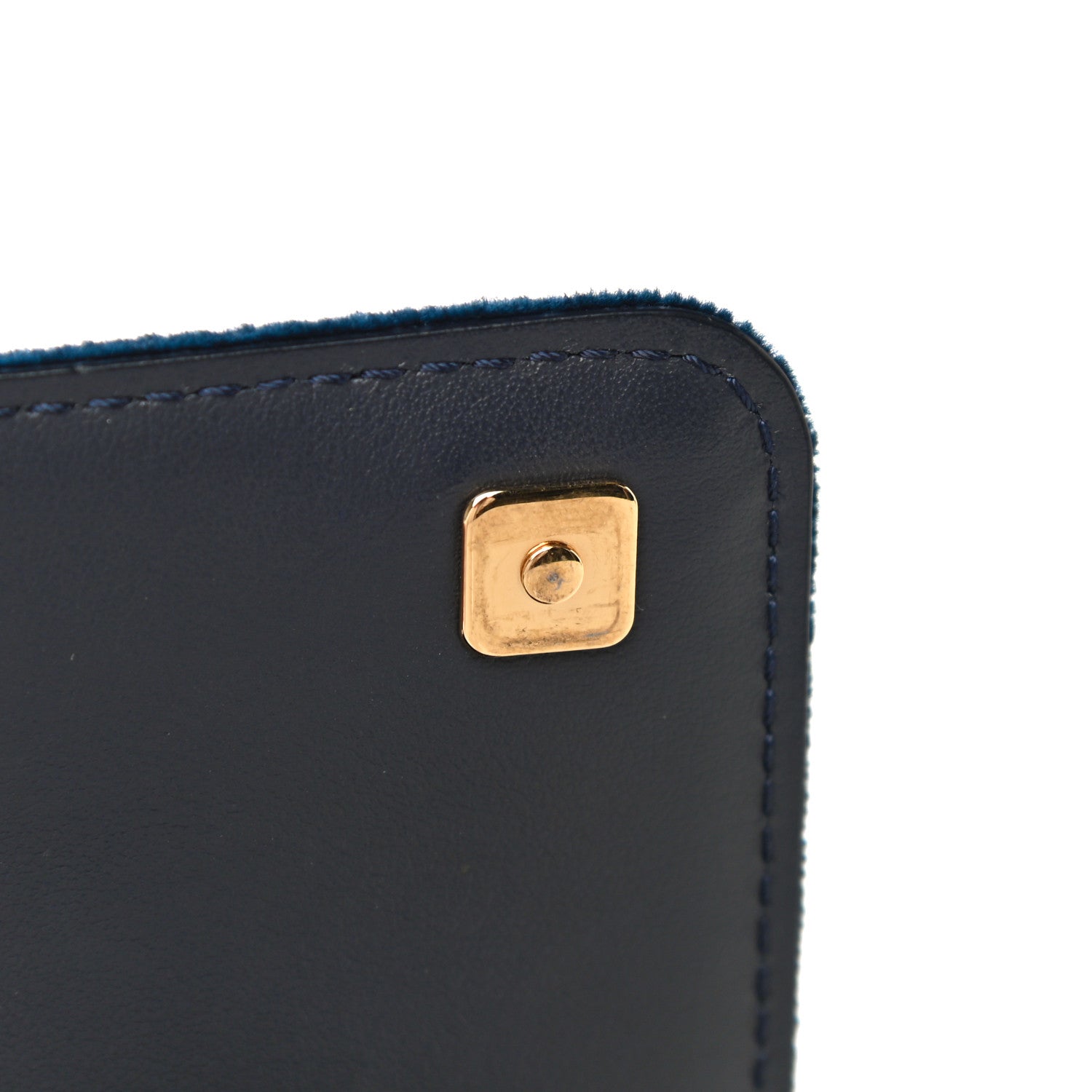 Fendi Velvet F is Fendi Wallet on Chain Blue 14 of 17