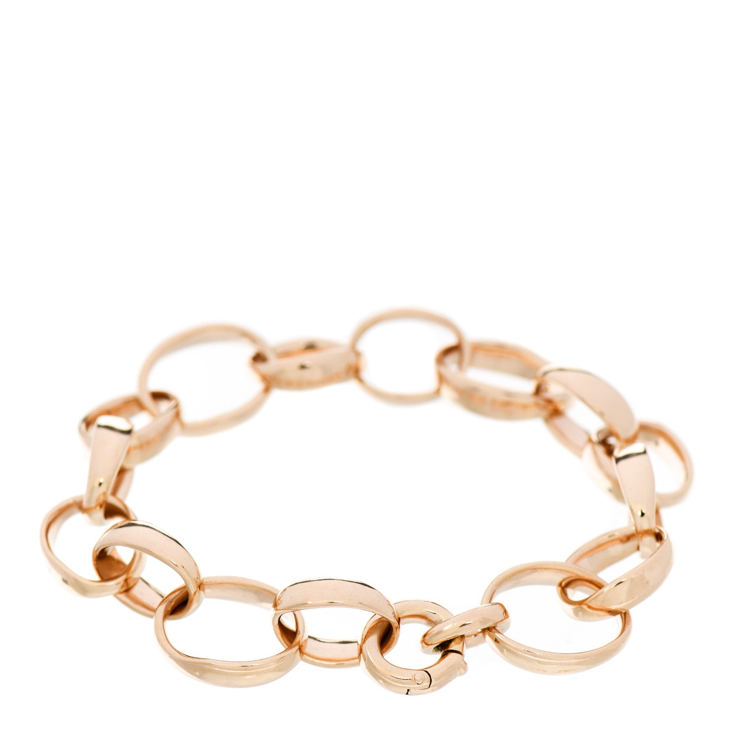 Pomellato 18K Rose Gold Sabbia Link Bracelet 2 of 4