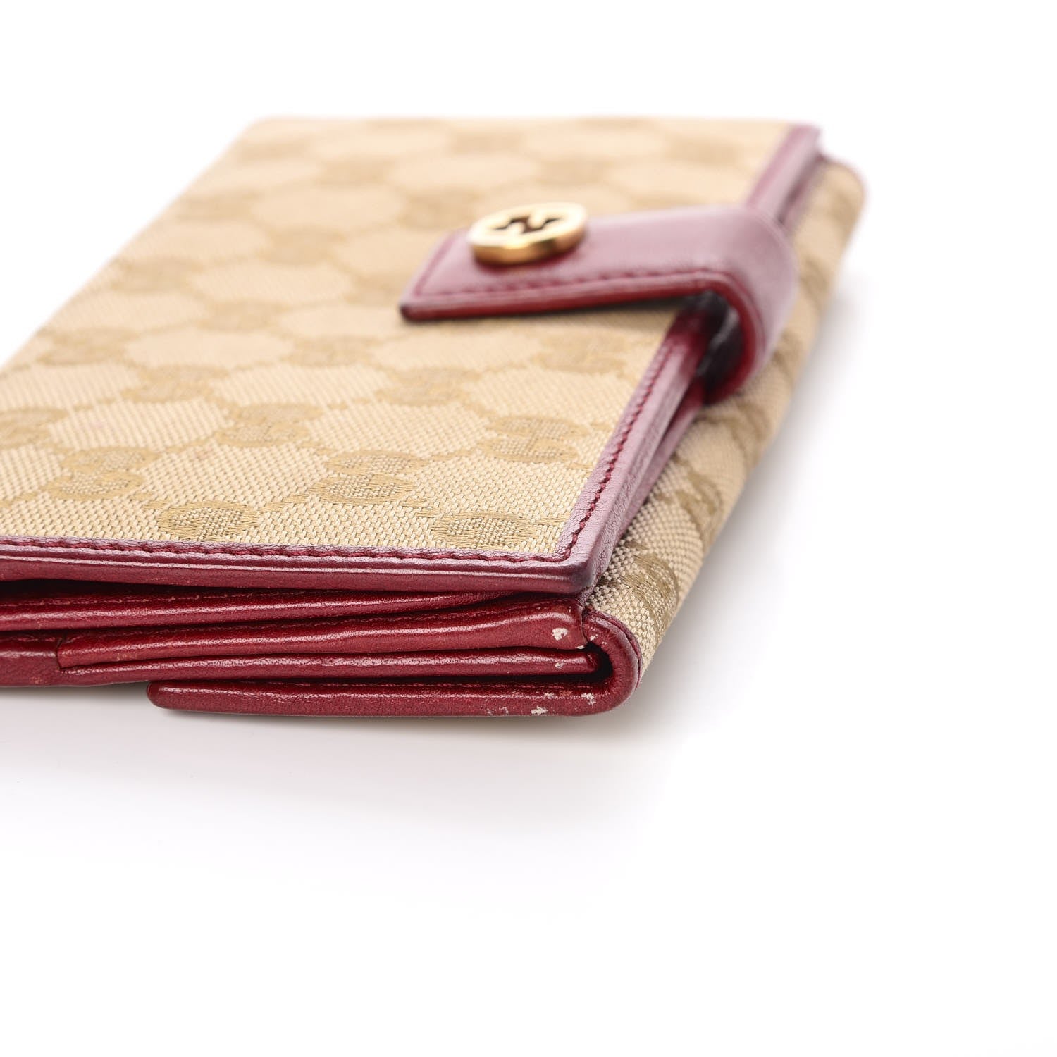 Gucci Monogram Miss GG Continental Wallet Red 11 of 19