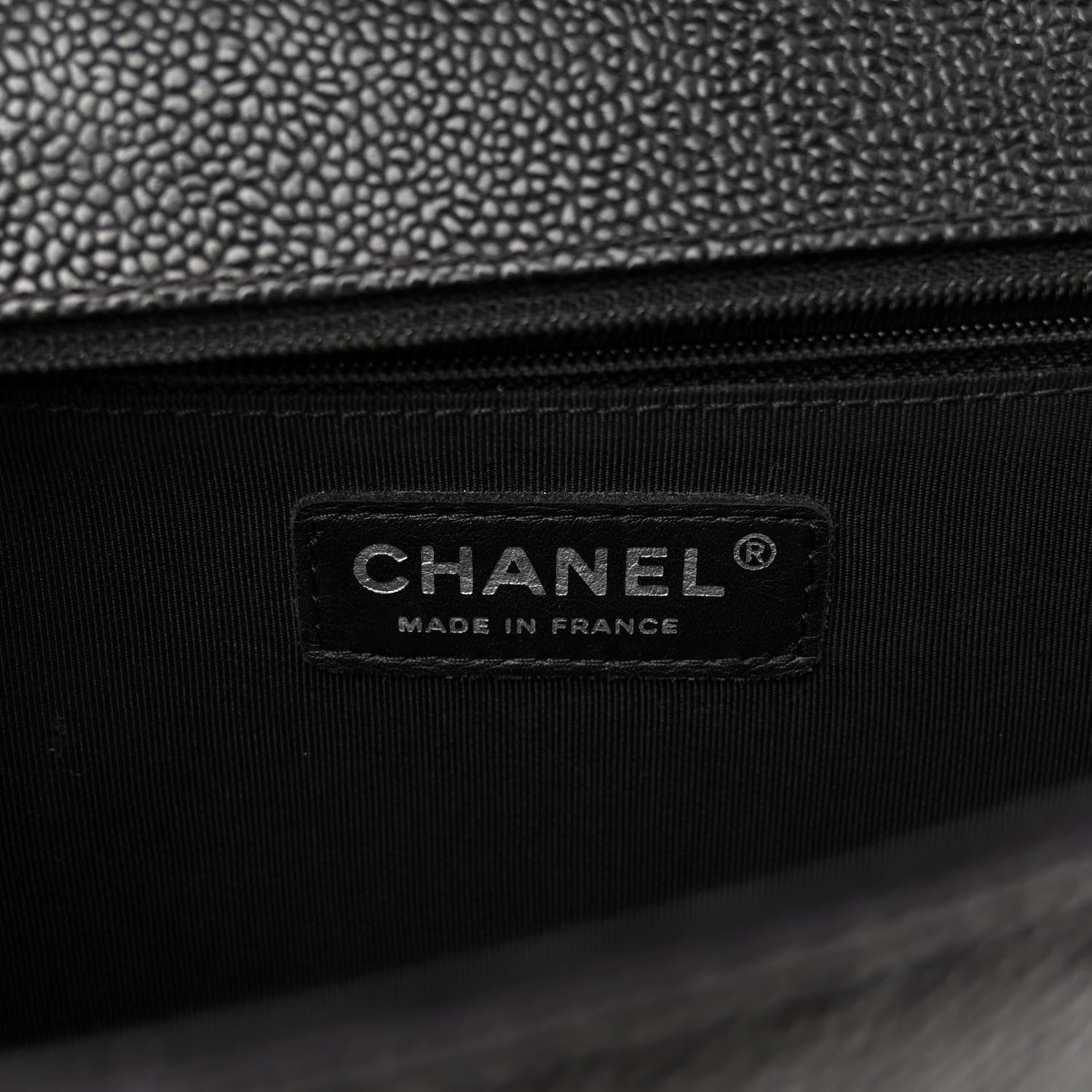 Chanel Caviar Quilted New Medium Boy Flap Black 6 of 12