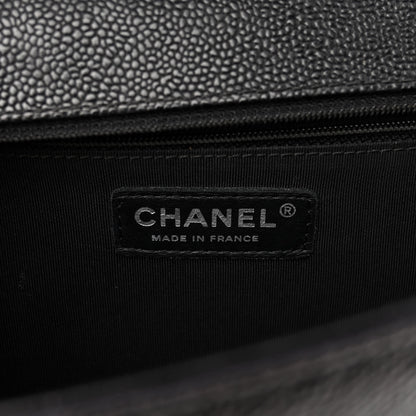Chanel Caviar Quilted New Medium Boy Flap Black 6 of 12