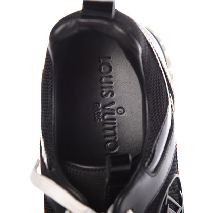 Louis Vuitton Calfskin Run Away Sneakers 36 Black 9 of 9