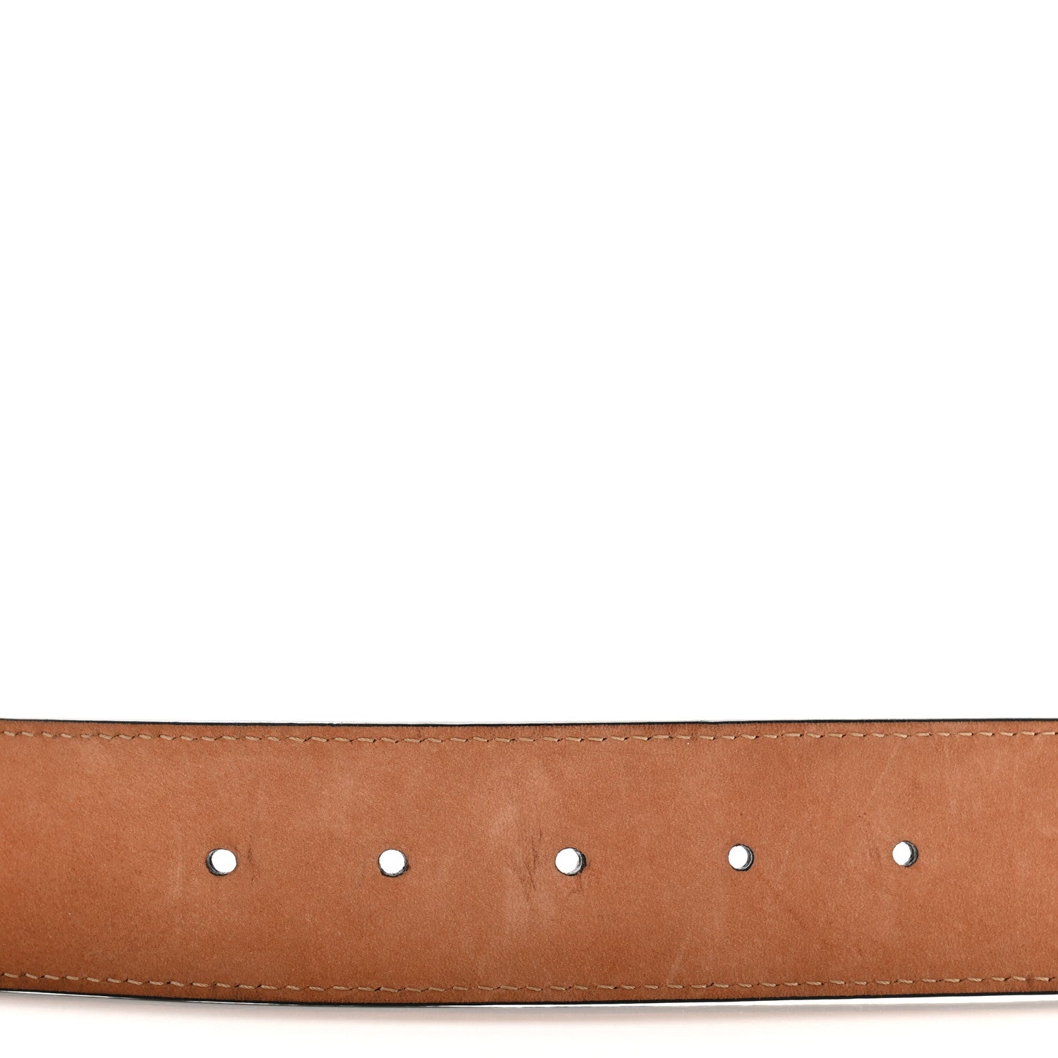 Fendi Cuoio Romano FF Buckle Belt 100 40 Brown 4 of 6