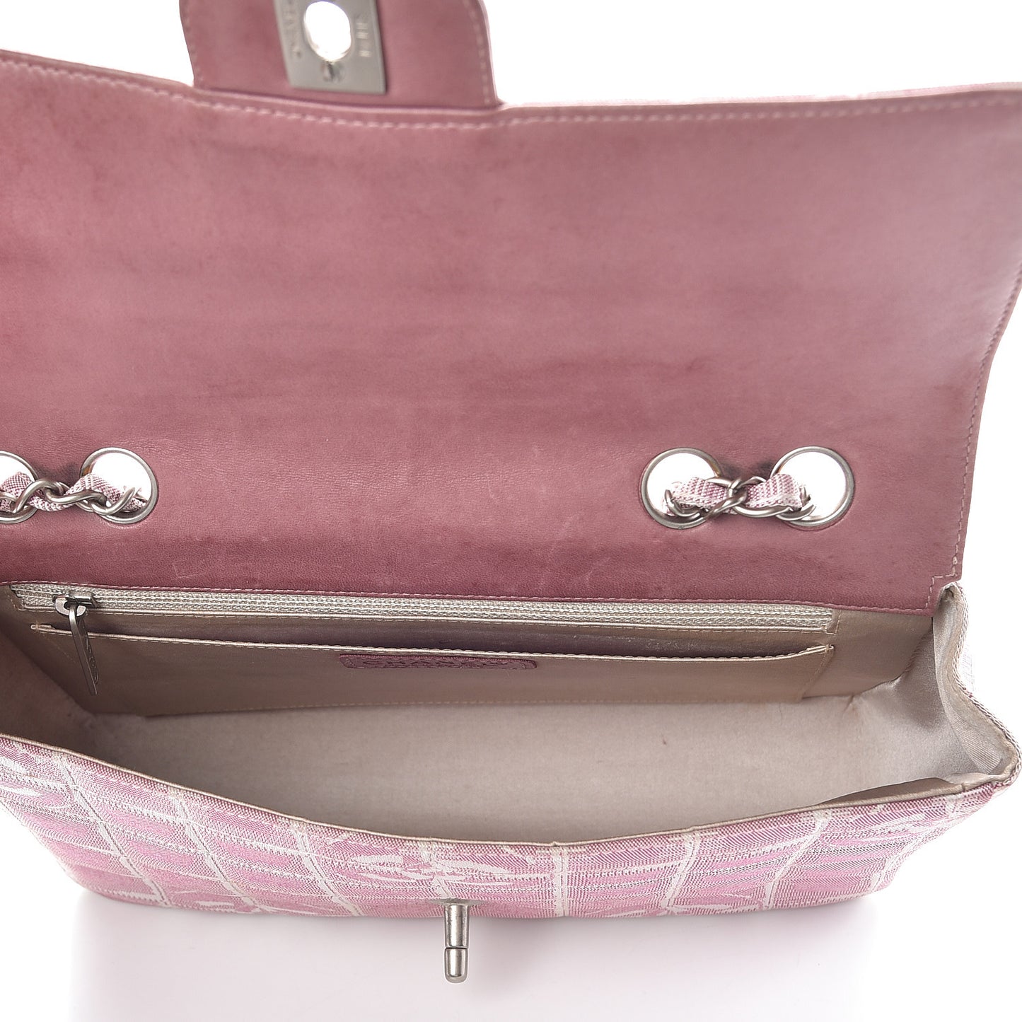 Nylon Medium Travel Flap Pink