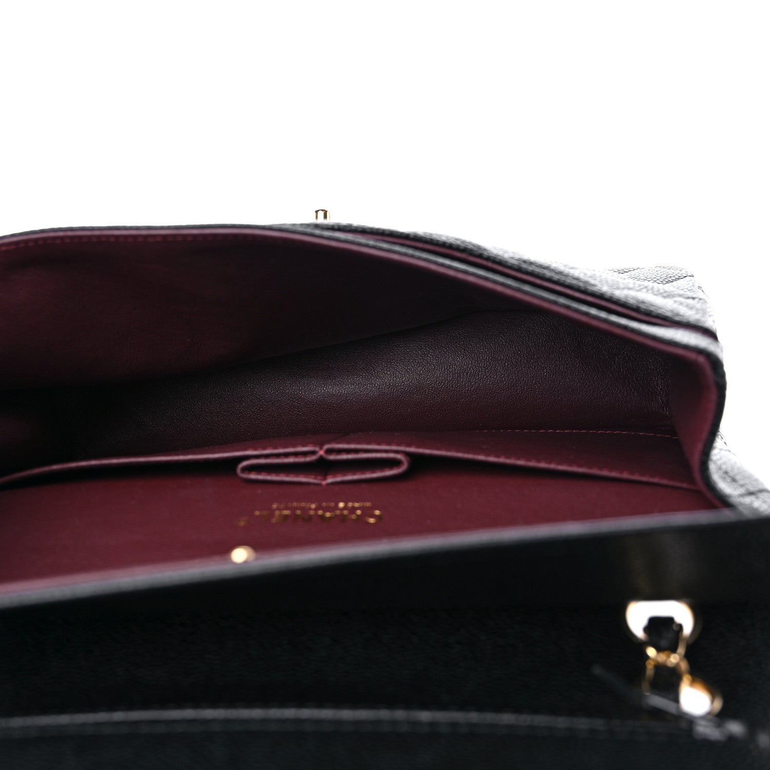 Chanel Caviar Quilted Medium Double Flap Black 4 of 9