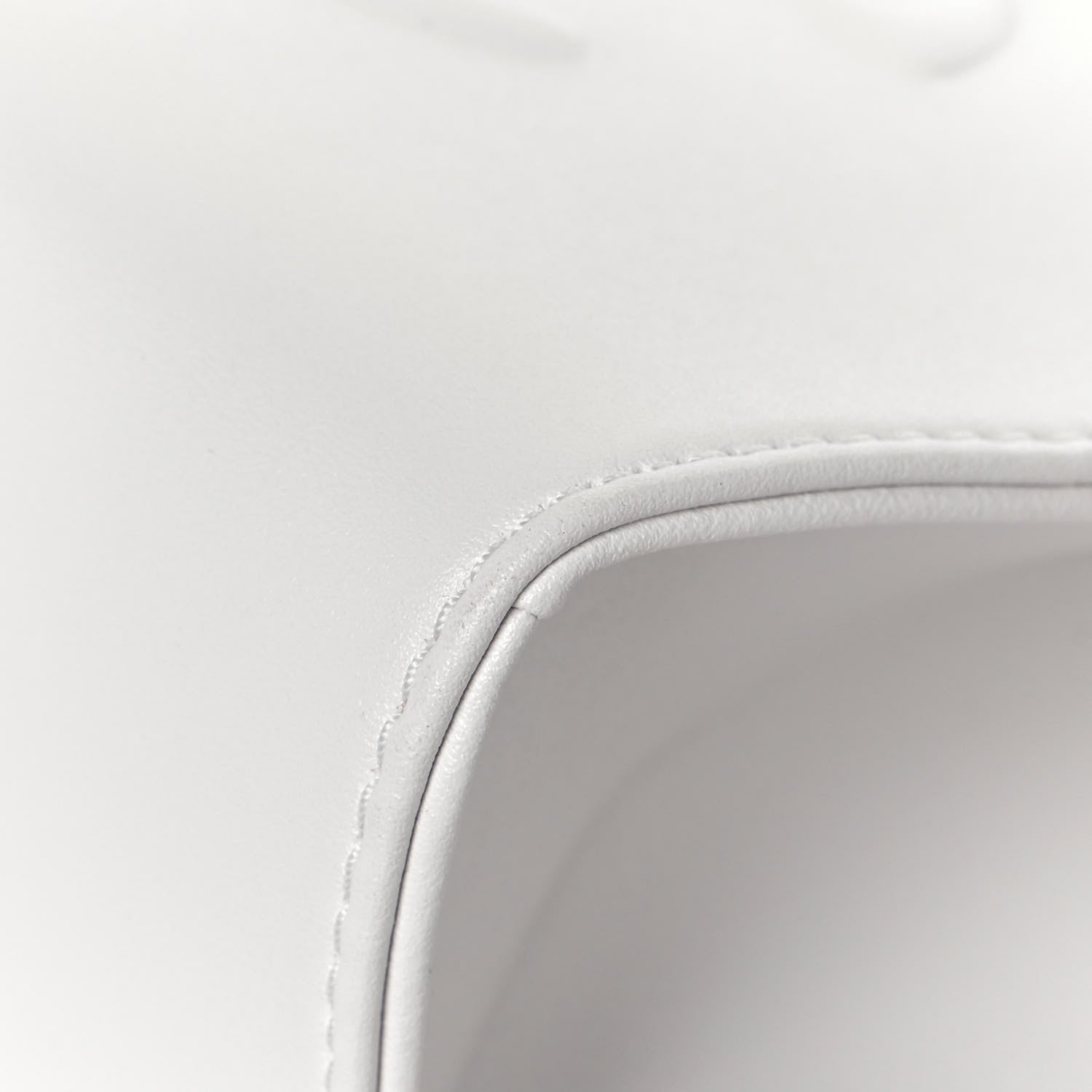 Telfar Vegan Leather Small Shopping Bag White 10 of 12