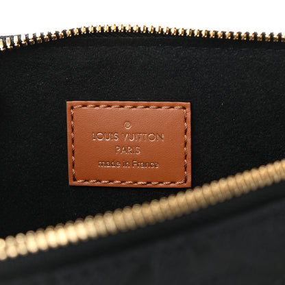 Louis Vuitton Empreinte Monogram Giant Wild At Heart Speedy Bandouliere 25 Black 6 of 10