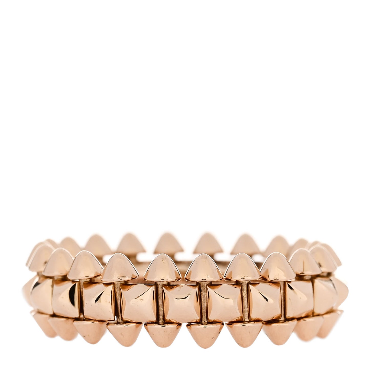 18K Pink Gold SM Clash De Cartier Ring 51 5.75