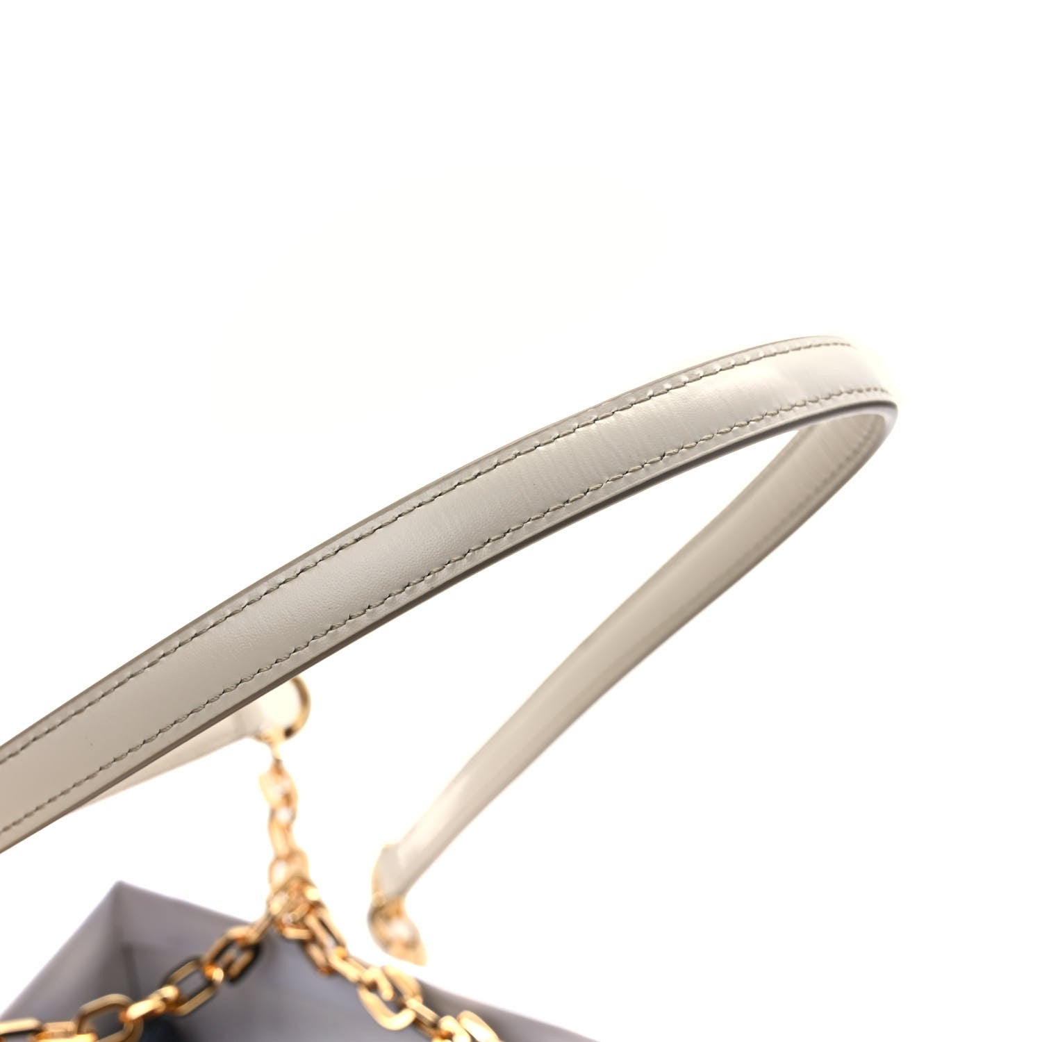 Givenchy Smooth Calfskin Gradient Effect 4G Wallet on Chain Dust Grey 10 of 11