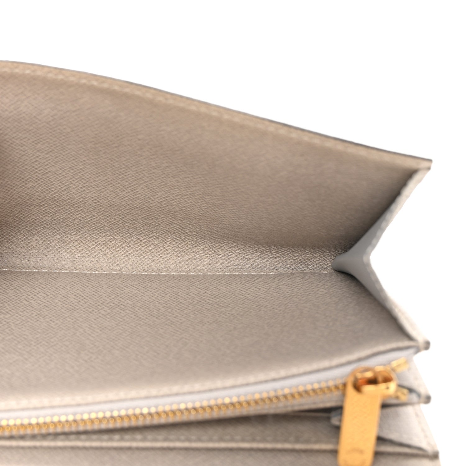 Louis Vuitton Monogram Dentelle Sarah Wallet Silver 5 of 7
