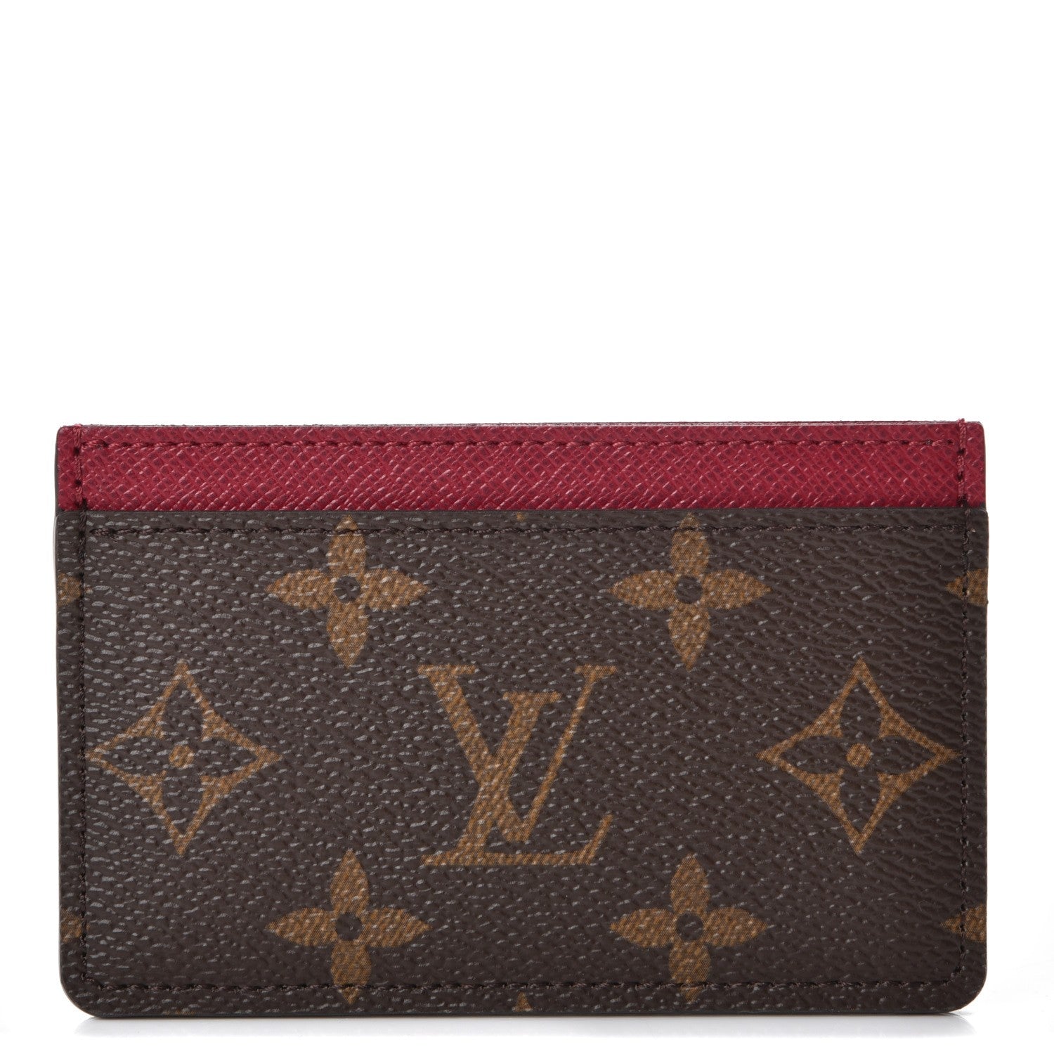 Louis Vuitton Monogram Card Holder Fuchsia 1 of 7