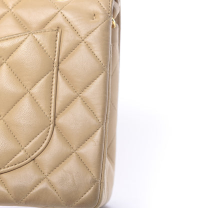 Chanel Lambskin Quilted Small Double Flap Beige 12 of 17