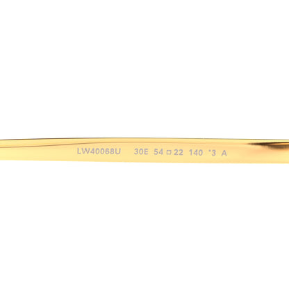 Loewe Metal Round Sunglasses LW40068U Gold 5 of 6