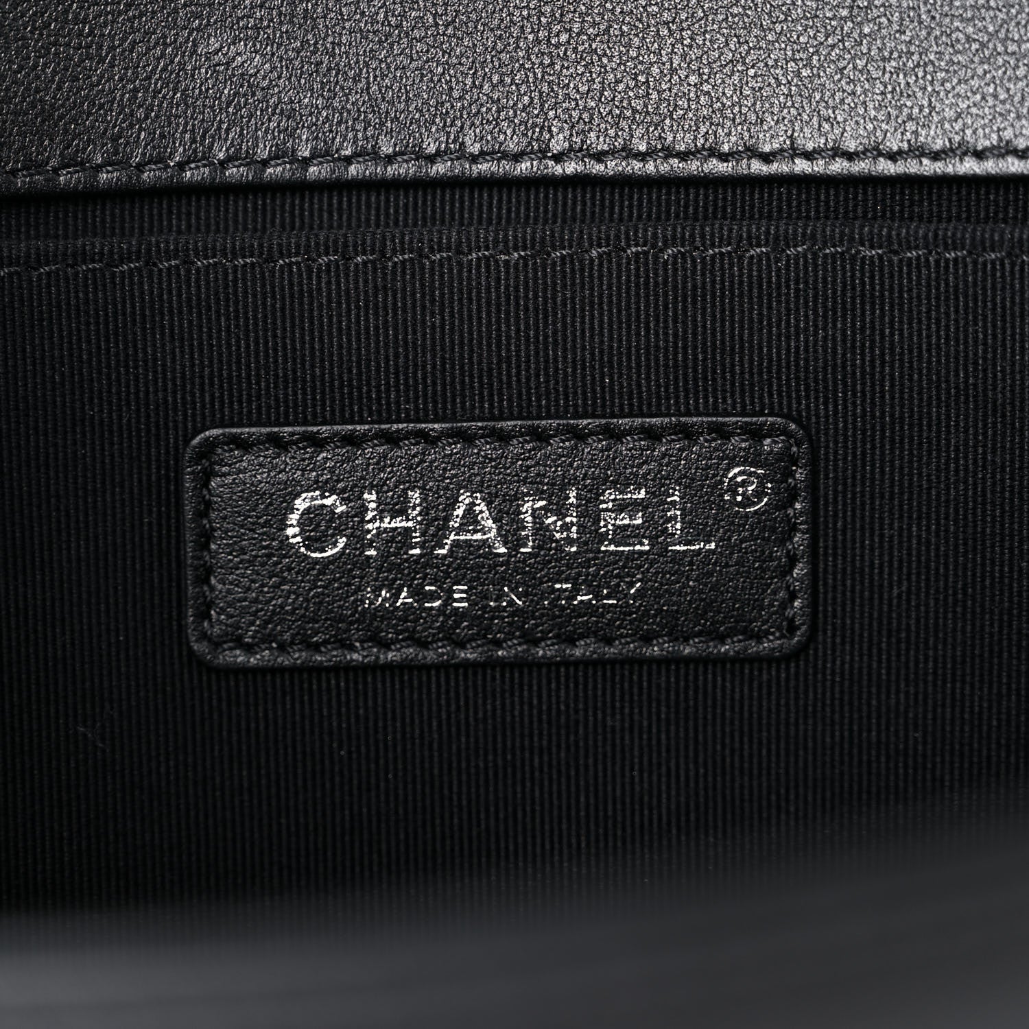 Chanel Calfskin Quilted Medium Boy Flap Black 6 of 14