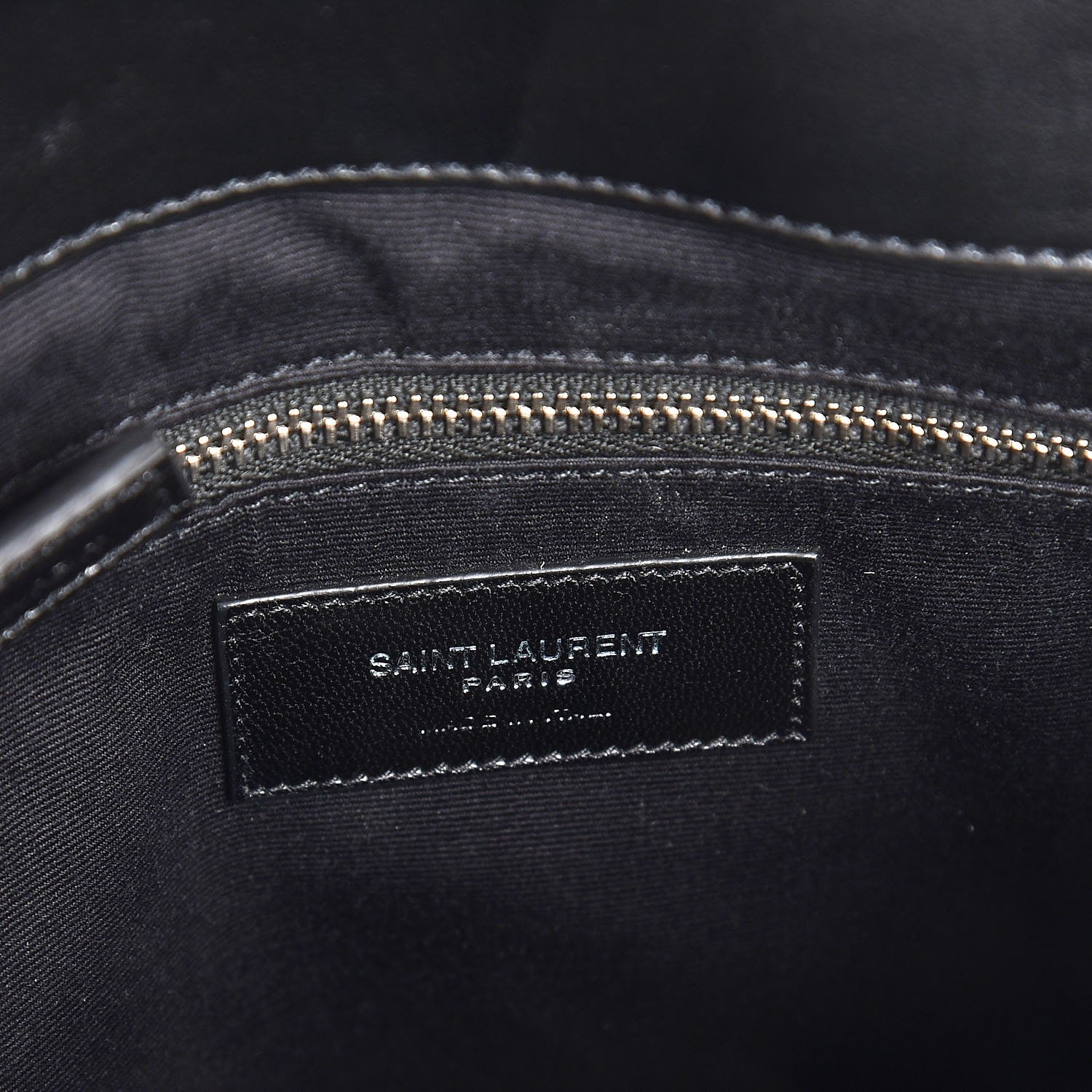 Saint Laurent Calfskin Y Quilted Monogram Medium Loulou Chain Satchel Black 6 of 9