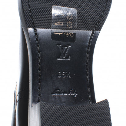 Louis Vuitton Leather Susan High Flat Black Boots 36.5 7 of 7