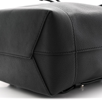 Louis Vuitton Calfskin Lockme Backpack Black 9 of 12