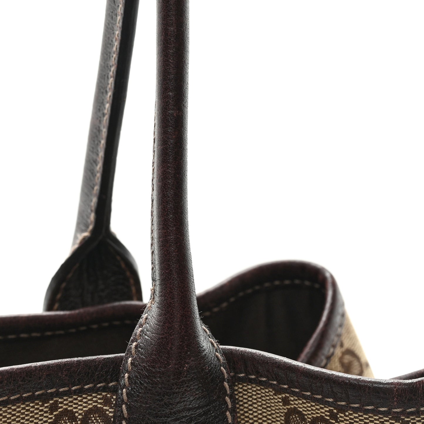 Monogram Medium Princy Tote Dark Brown